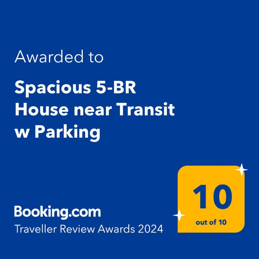 Spacious 5-Br House Near Transit W Parking 시카고 외부 사진